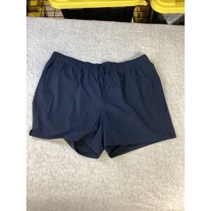 VRST Mens 5 Inch Everyday Short Relaxed Fit Navy Blue XXL MAX100415 NWT